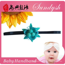 Art und Weise Rhinestone-Blumenbaby elastisches Stirnband